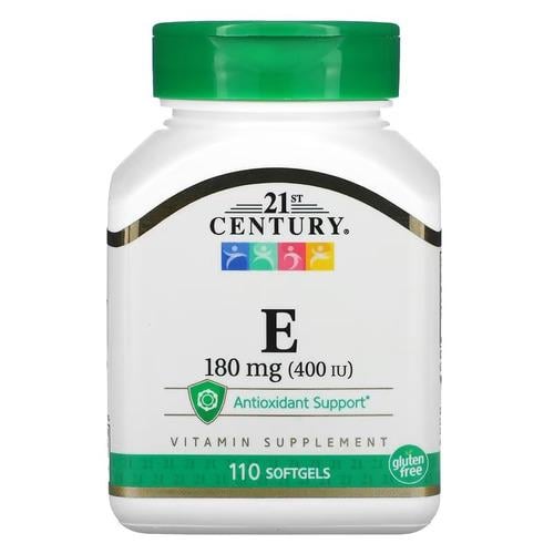 Витамин Е 21st Century Vitamin E 180 мг 400 IU 110 капс. (CEN-21245)