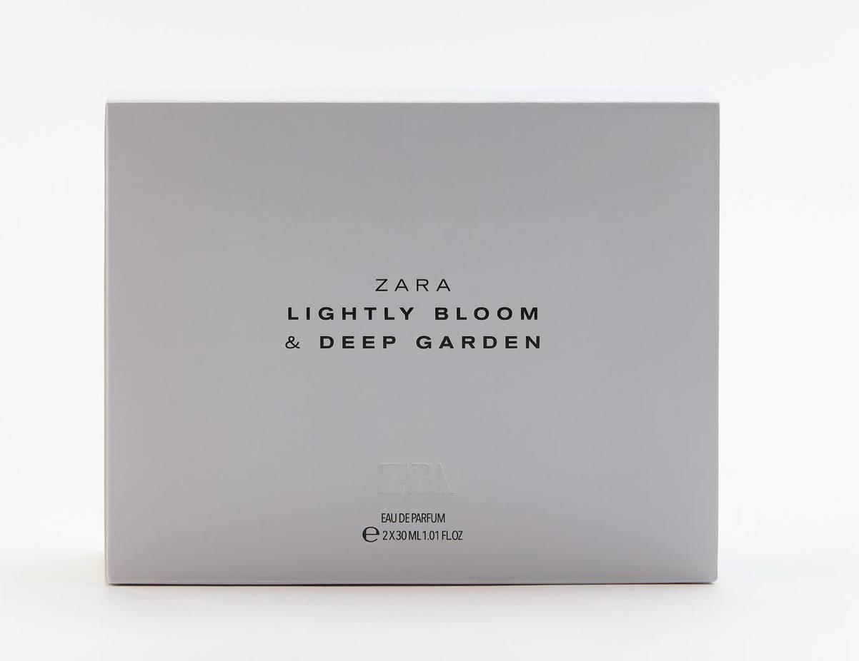 Набор парфюмов женских Zara LIGHTLY BLOOM и DEEP GARDEN 2 шт. 30 мл (1617681640) - фото 2