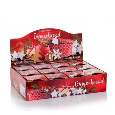 Свечка ароматическая Gingerbread с корицей и яблоком (28702) - фото 4 Свечка ароматическая Gingerbread с корицей и яблоком (28702) - фото 4