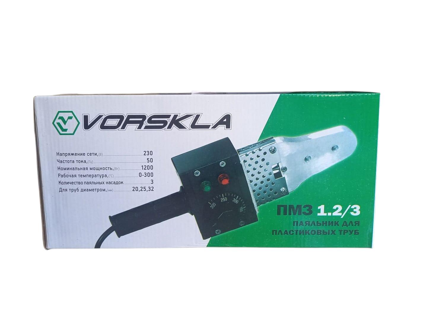 Паяльник VORSKLA ПМЗ 1,2/3 для пластиковых труб (28573448) - фото 3