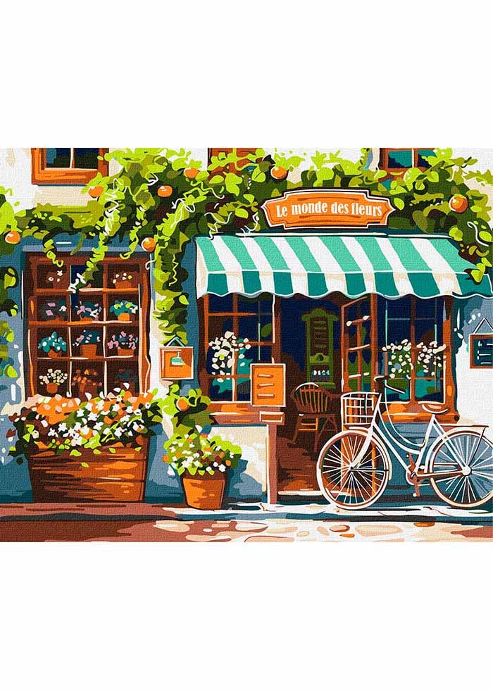 Картина по номерах Ideyka Світ квітів 40х50 см (KHO3650)