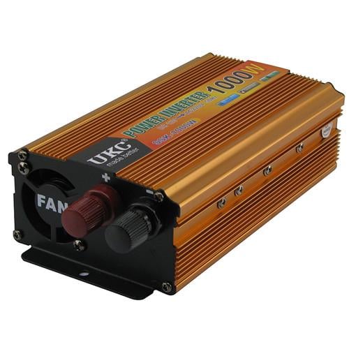 Автомобільний інвертор DC в AC 12-220 V 1000 Вт UKC SSK-1000W (561246) - фото 3