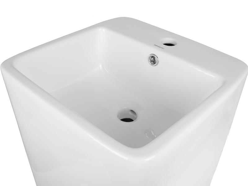 Умывальник напольный NEWARC Aqua 9417W 400x400x850 мм Белый (131118) - фото 3 Умывальник напольный NEWARC Aqua 9417W 400x400x850 мм Белый (131118) - фото 3