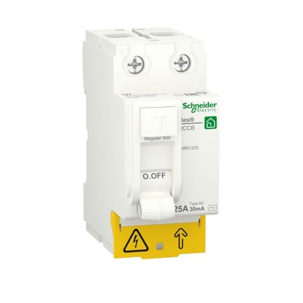 Автомат дифференциальный ПЗВ Schneider Electric R9R51225 RESI9 6 кА 2п 25 A 30 мА АС (2212871286)
