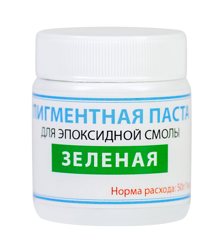 Пигментная паста Просто и Легко для эпоксидной смолы 50 г Зеленый (SUN5102)