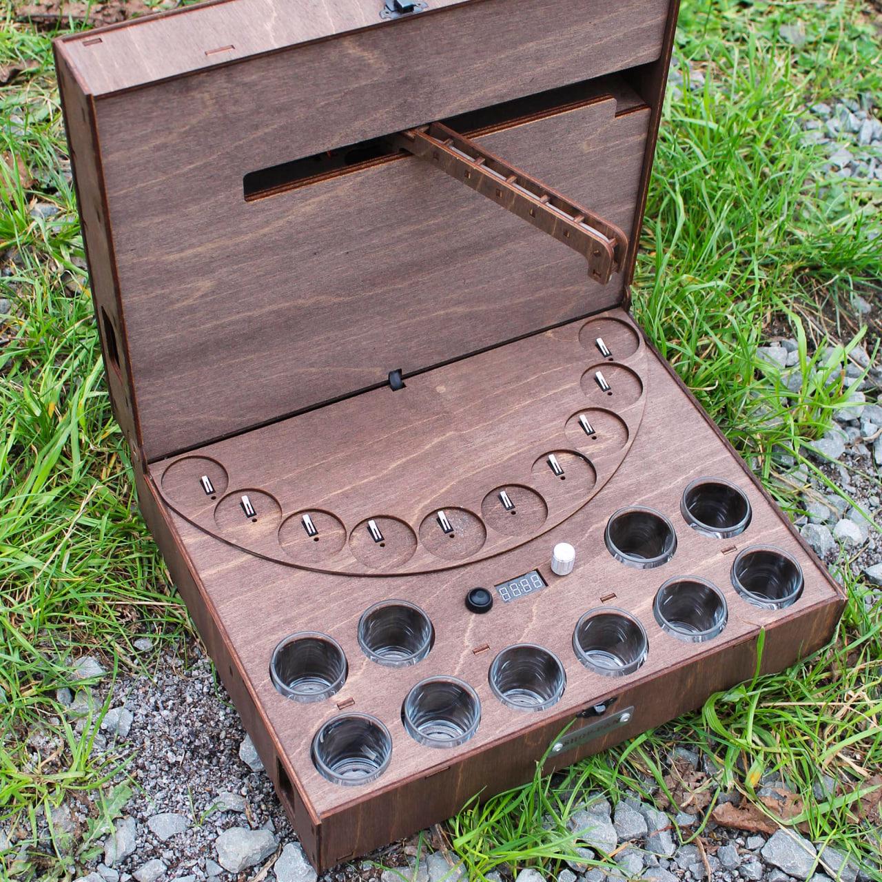 Наливатор для напоїв SHOP-PAN для напоїв на 10 чарок з вбудованим акумулятором (SP01389) - фото 3 Наливатор для напоїв SHOP-PAN для напоїв на 10 чарок з вбудованим акумулятором (SP01389) - фото 3