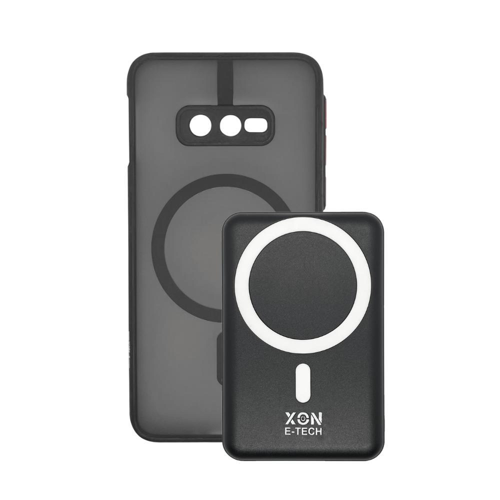 Чехол с беспроводной батареей XON 5000 mAh для Samsung S10e BatteryCase Черный (200103142)