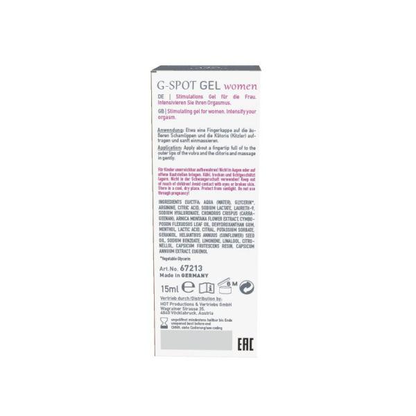 Гель для стимуляції точки G SHIATSU G-SPOT Gel 15 мл - фото 3
