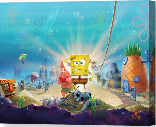 ᐉ Картина постер Gee! Губка Боб квадратные штаны Battle for Bikini ...