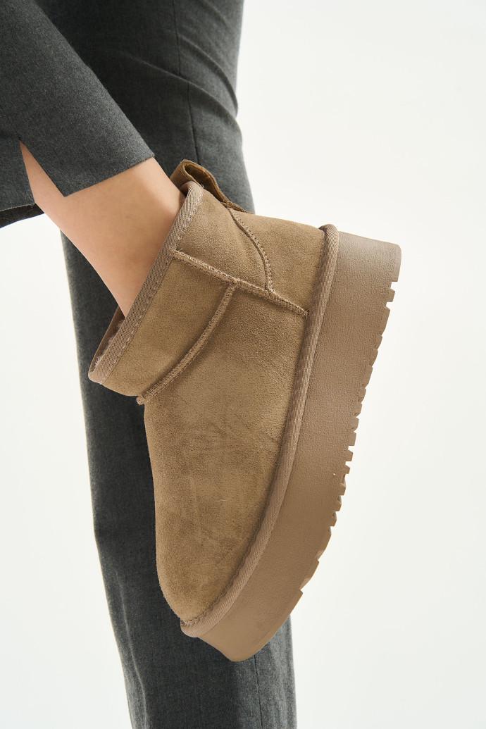 Угги женские LONZA р. 41 Бежевый (180618)