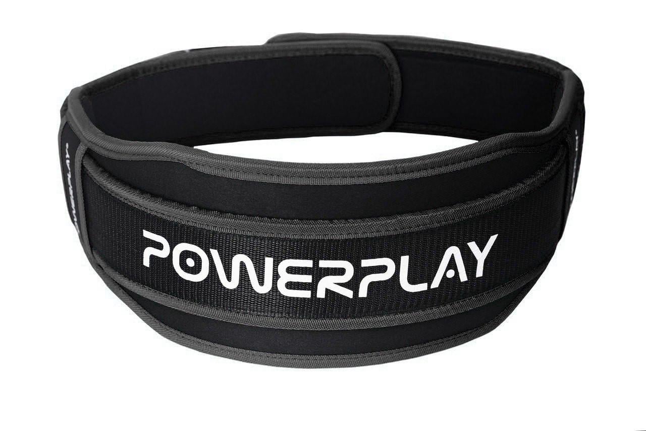 Пояс для тяжелой атлетики Power Play 5546 неопреновый на липучке XL Черный (21-68-PP_5546_XL_ Black)