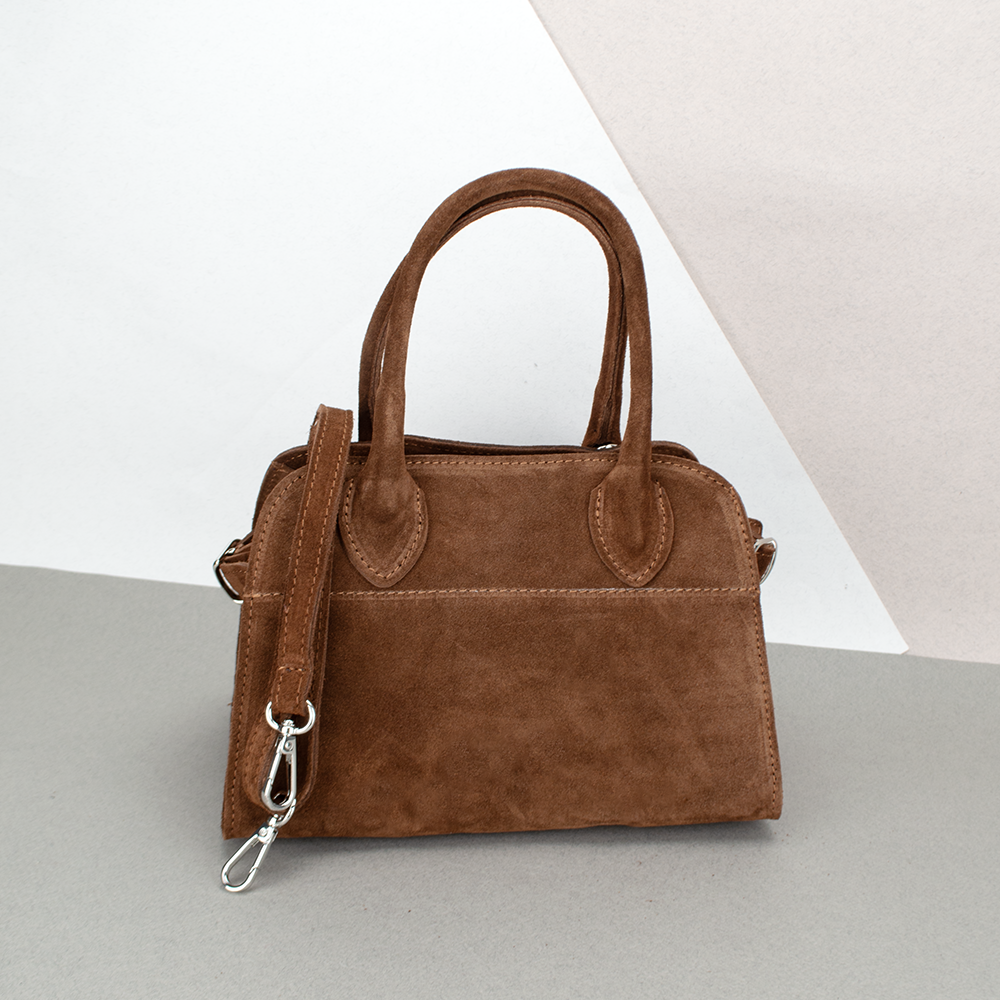 Сумка женская замшевая Virginia Conti 03752_s Темно-рыжий (2449767242) - фото 1