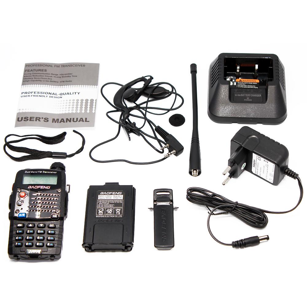 Рация двухдиапазонная Baofeng UV-5RA UHF/VHF 5 Вт 1800 мАч - фото 9