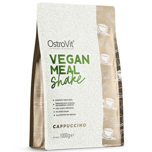 Протеин OstroVit Vegan Meal Shake 1000 г 11 порция Cappuccino (000026683)