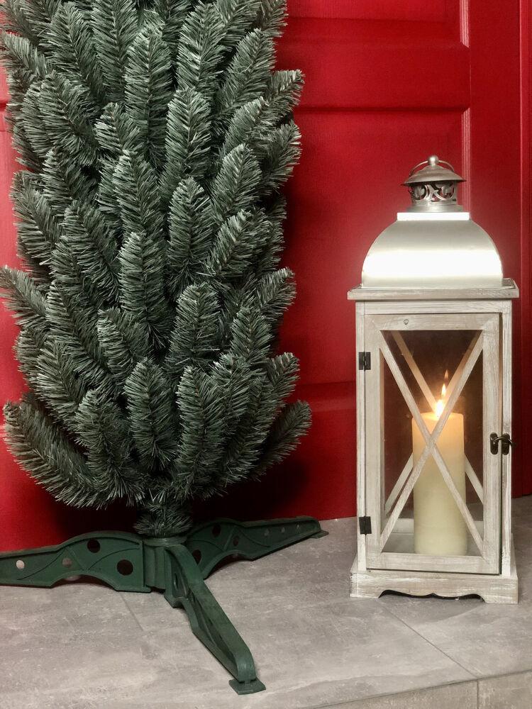 Штучна ялинка Альпійська вузька 180 см Блакитний (410/180/B) - фото 3 Штучна ялинка Альпійська вузька 180 см Блакитний (410/180/B) - фото 3