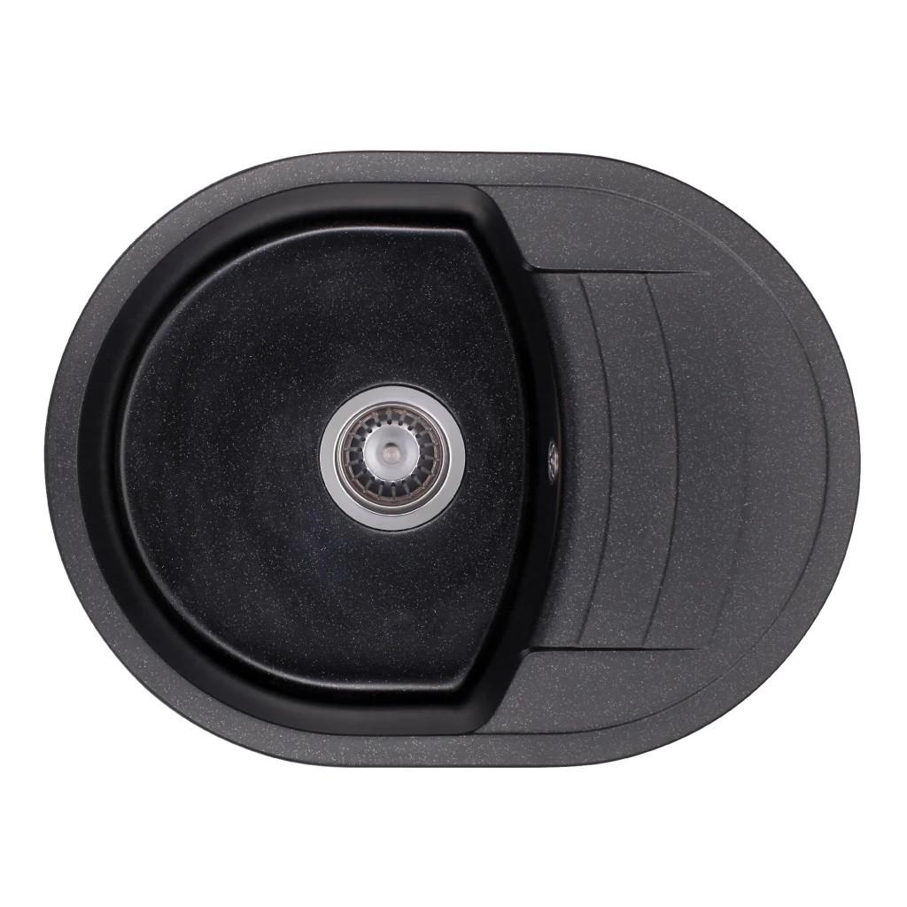 Кухонная мойка GRANADO MALAGA Black shine gr0201 (m363543)
