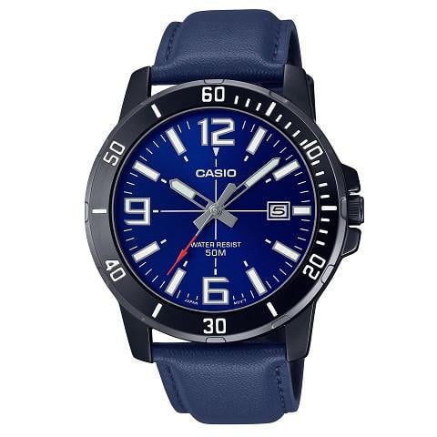 Часы кварцевые Casio MTP-VD01BL-2B D 49 мм (11782431)