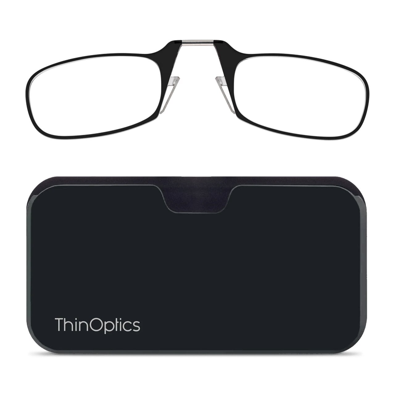 Очки для чтения Thinoptics с классическим черным чехлом/диоптрий '+1,50 Черный (1.5BBUP)