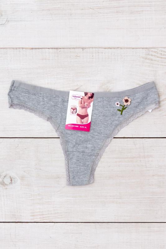 Труси жіночі Носи Своє XXL Сірий (11373)