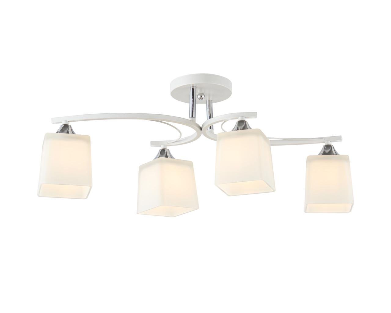 Декоративная люстра Valeso на 4 плафона Белый (196369/4)