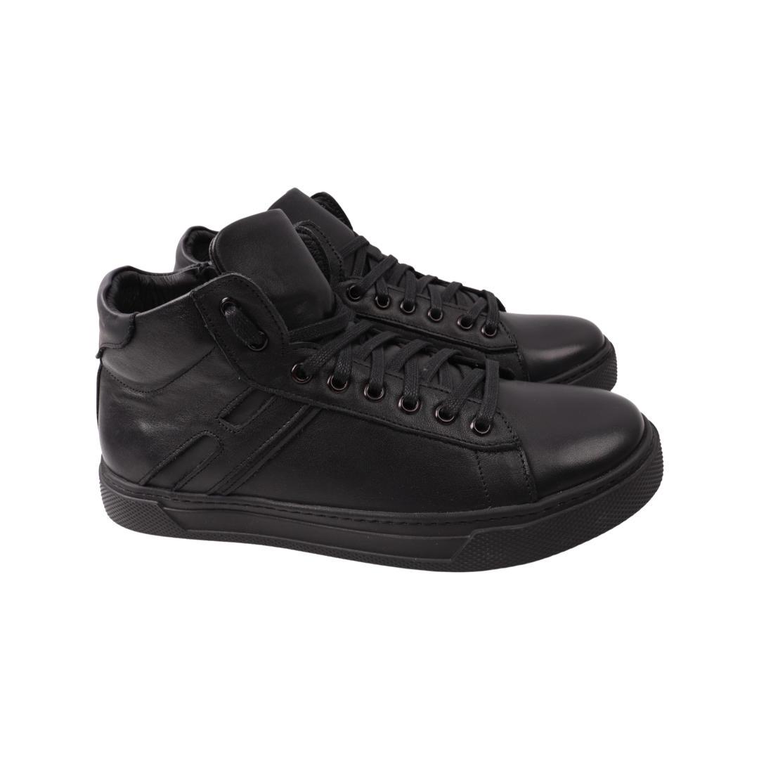 Ботинки мужские Flamanti из кожи р. 43 Черный (96-22ZHC)