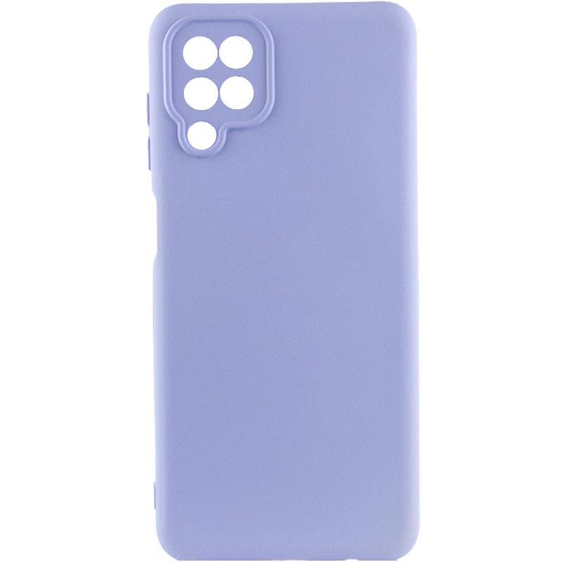 Протиударний чохол Silicone Cover Lakshmi Full Camera (AAA) для Samsung Galaxy M33 5G Бузковий / Dasheen
