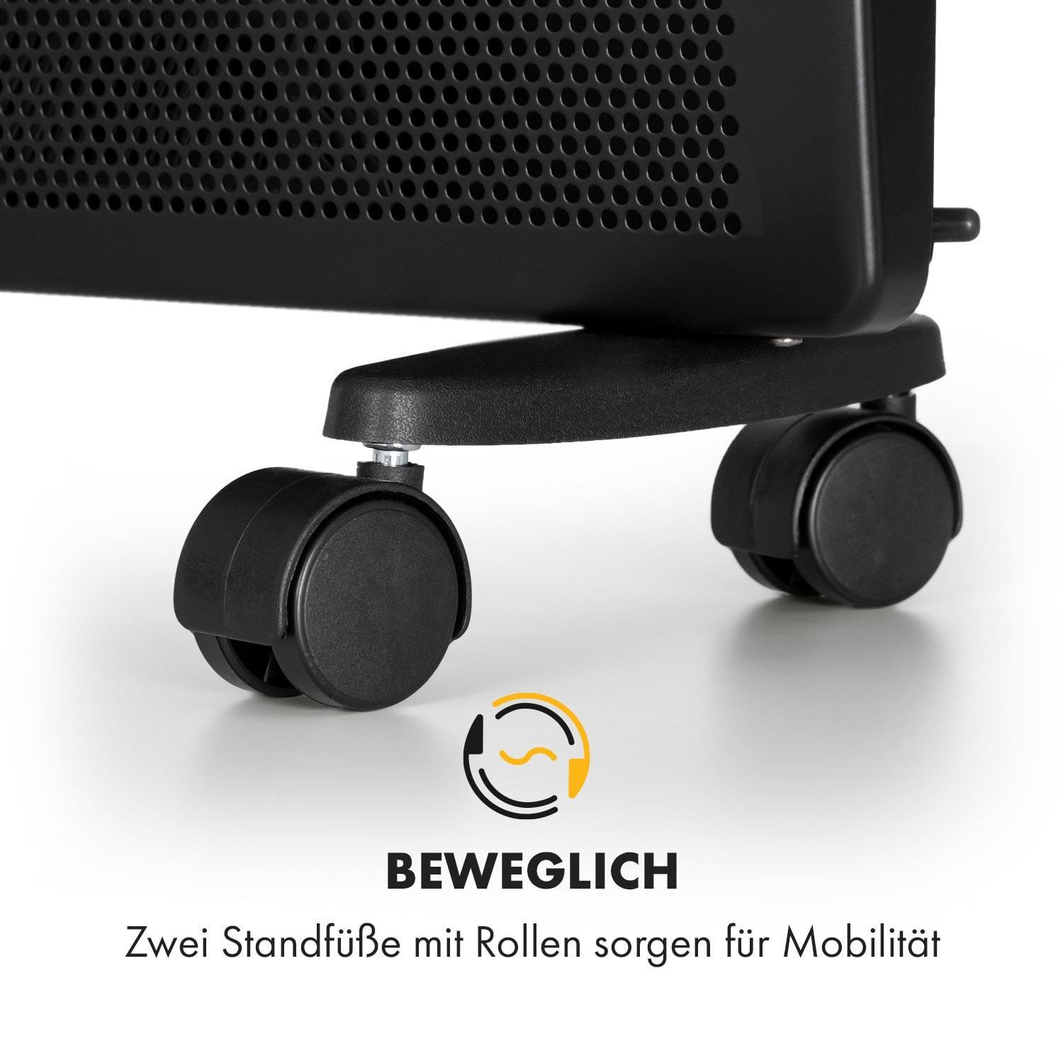 Конвекторный обогреватель KLARSTEIN Hot Spot Slimcurve Double Wave 2в1 (10035062) - фото 4