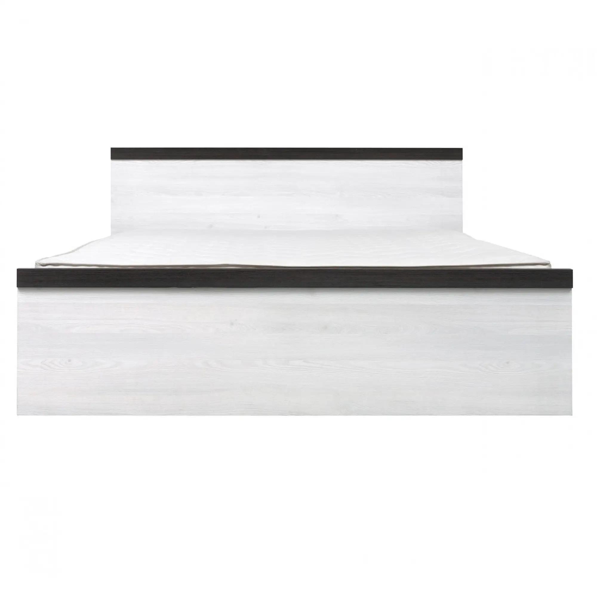 Кровать двуспальная ВМК Порто LOZ/140 без основы под матрас 140x200 см Джанни/Сосна ларико (00000058381)