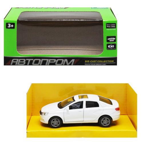 Машинка Автопром 11х4х4 см White (181737)