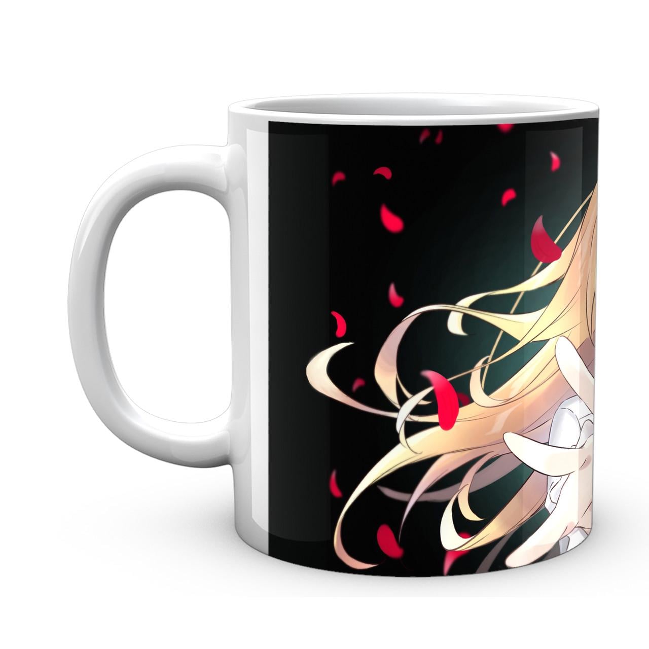 Чашка Geekland Arifureta Юе в червоних пелюстках що летять (ARF 02.006)