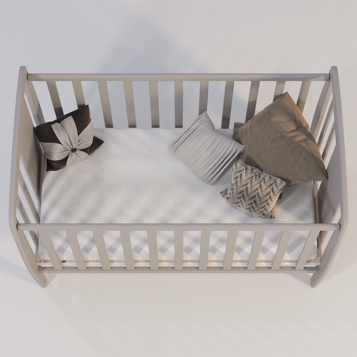 Детская кроватка Дубик-М Жирафка Слоновая кость - фото 2 Детская кроватка Дубик-М Жирафка Слоновая кость - фото 2