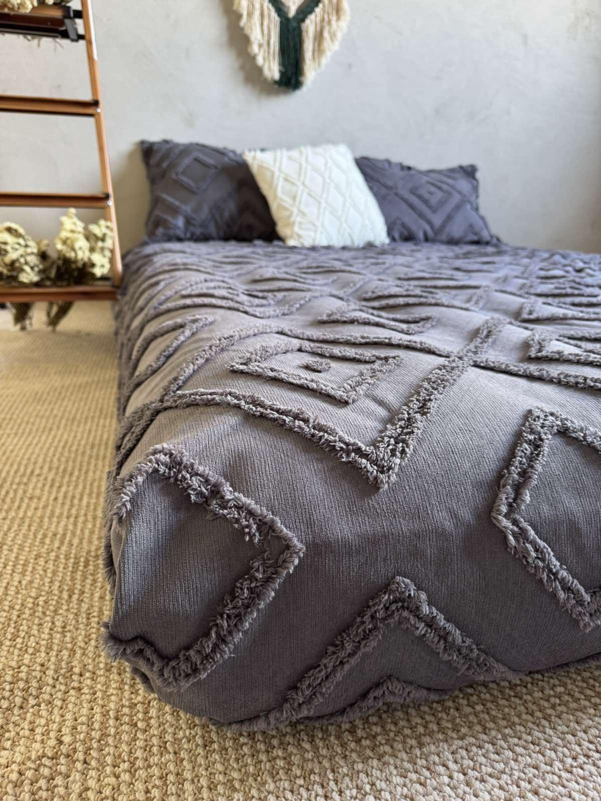 Покрывало ZEINTEX SCANDI 180х230 см Графитовый (25240712) - фото 6