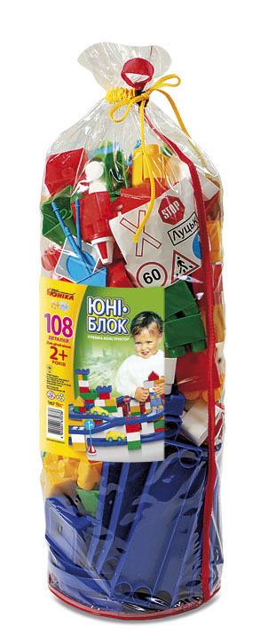 Конструктор детский HOME 736 Юни-блок 108 дет.