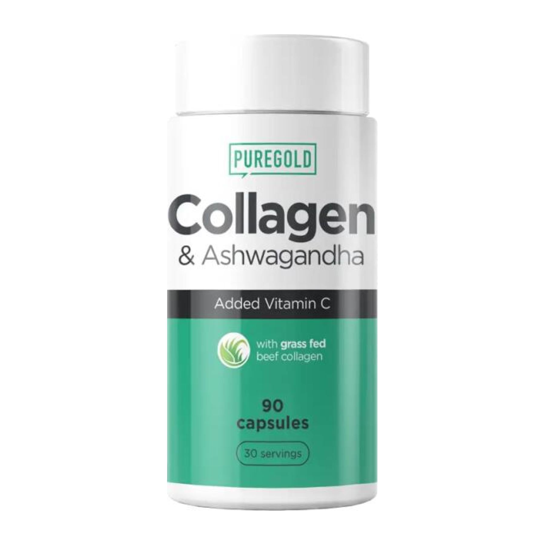 Коллаген и Ашваганда Pure Gold Collagen & Ashwagandha 90 капс.