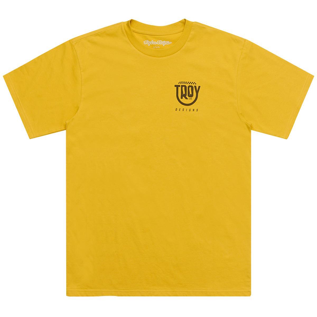 Футболка мужская Troy Lee Designs SHORT SLEEVE TEE SMILEY GOLD M Желтый (32402879)