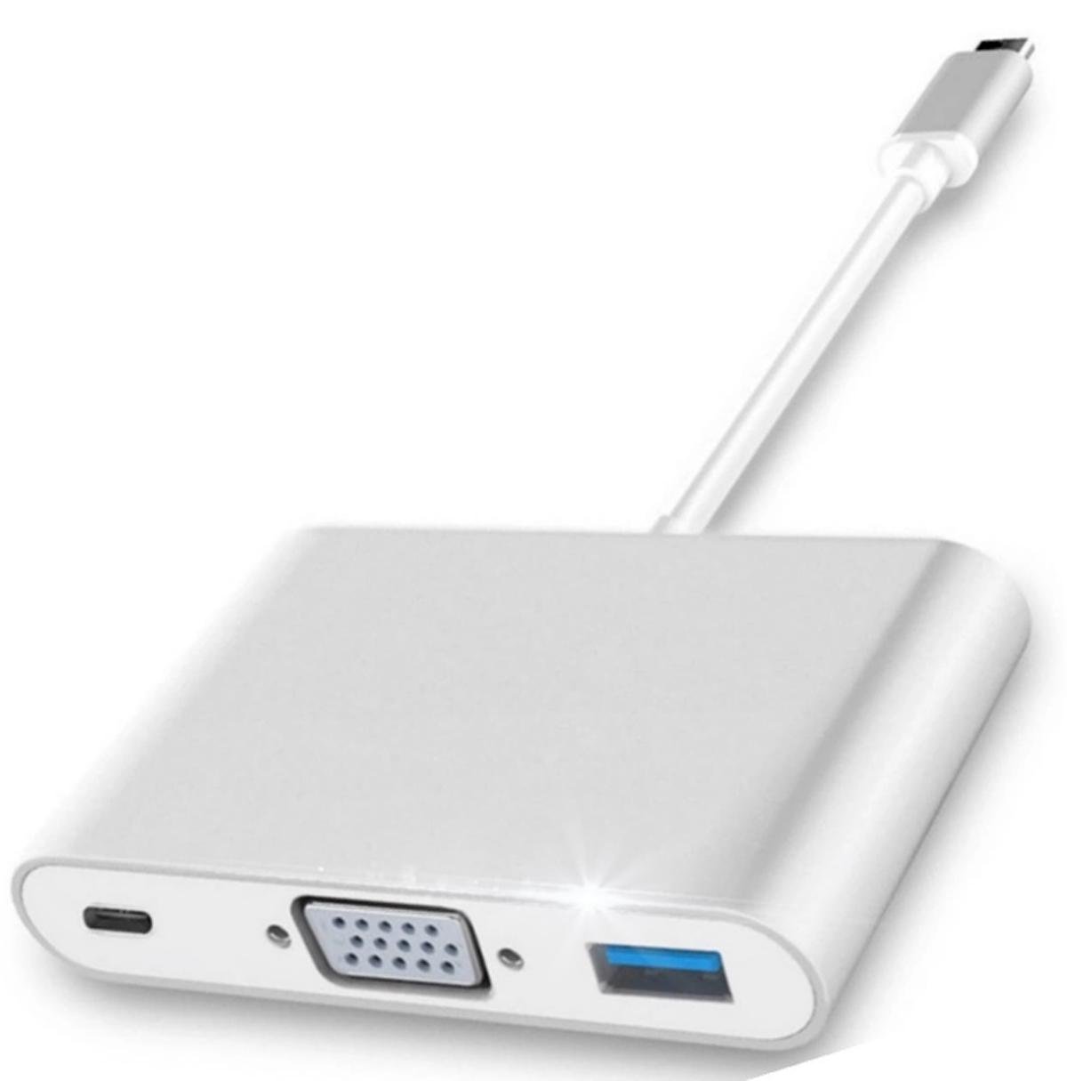 USB-хаб Foxconn Type-C на VGA/USB 3,1/USB-C Charging (A18026)