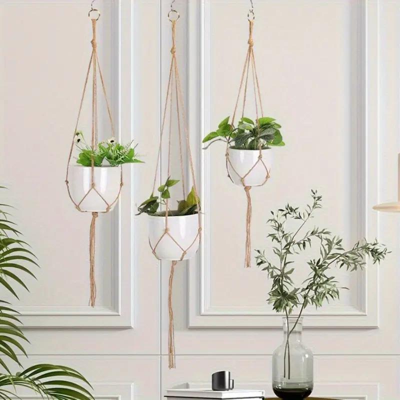 Кашпо из джута для растений в горшках 1 шт. 90 см Коричневый (2789190655) - фото 7 Кашпо из джута для растений в горшках 1 шт. 90 см Коричневый (2789190655) - фото 7