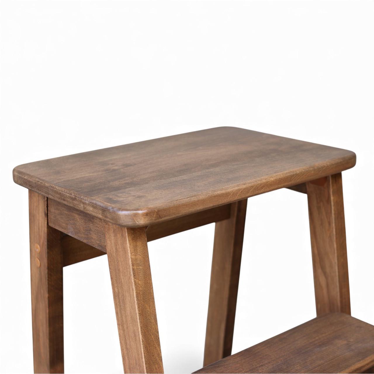 Табурет-лестница деревянный Студія Дерева Вільха Ретро бытовой 3 ступеньки Палисандр (31002899) - фото 3 Табурет-лестница деревянный Студія Дерева Вільха Ретро бытовой 3 ступеньки Палисандр (31002899) - фото 3