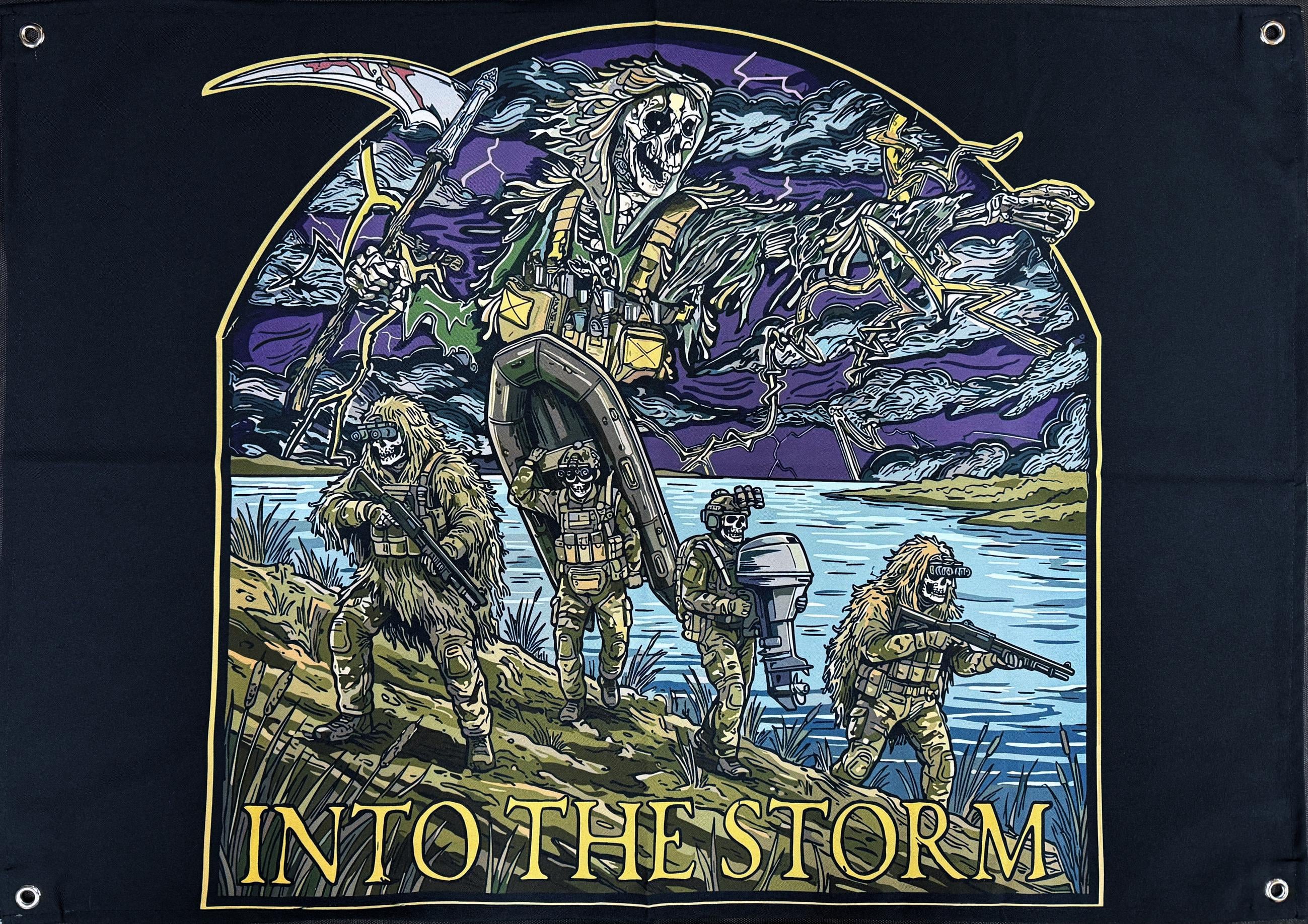 Банер INTO THE STORM 900х600 мм (32466619) Банер INTO THE STORM 900х600 мм (32466619)