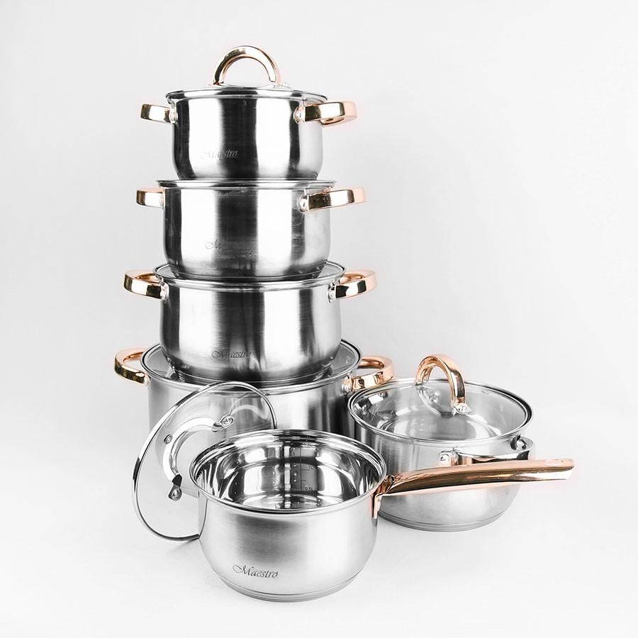 Набор кухонной посуды Maestro 12 пр. (MR-2106)