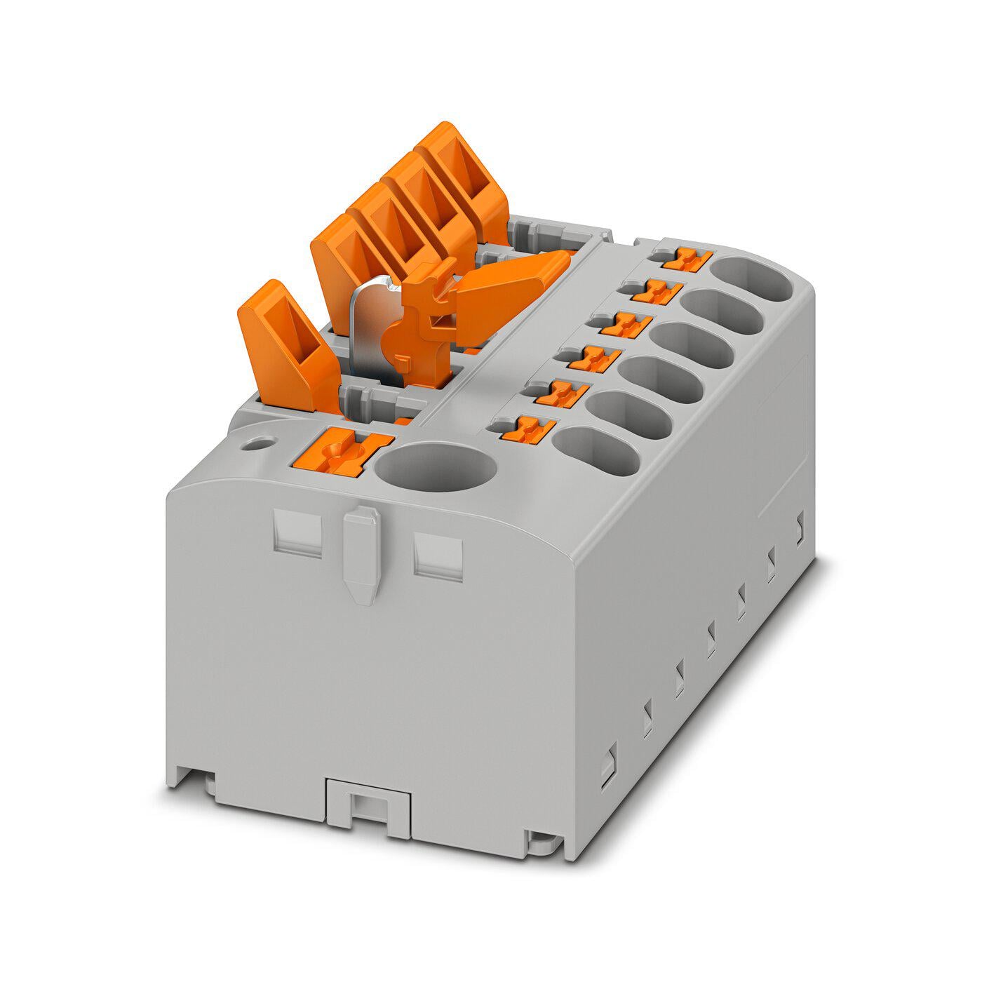 Розподільний блок Phoenix Contact PTFIX 6/6X2,5-MTL 400В 20A Push-in Сірий (1130760)