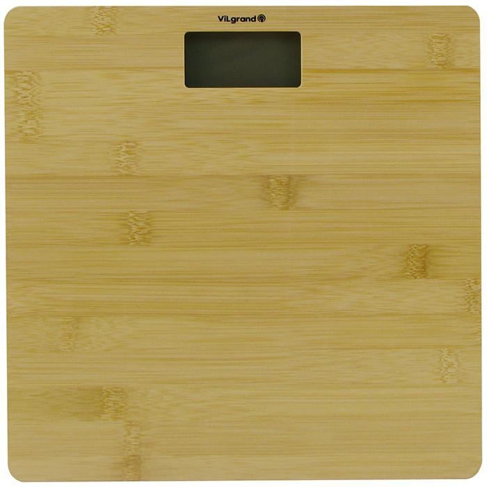 Весы напольные Vilgrand VFS-1831B бамбуковая платформа