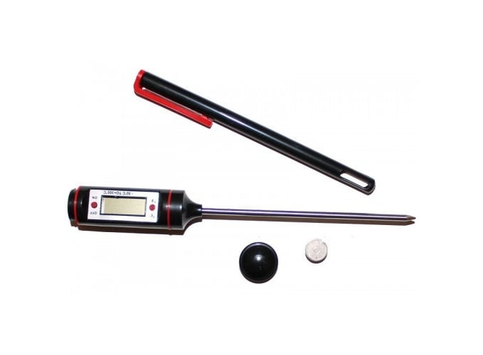 Термометр цифровий для кухні з ковпачком електронний