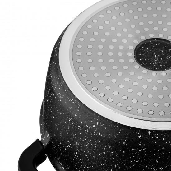 Каструля з кришкою Ardesto Gemini Anzio алюміній 3,1 л Чорний (AR2430GE) - фото 5