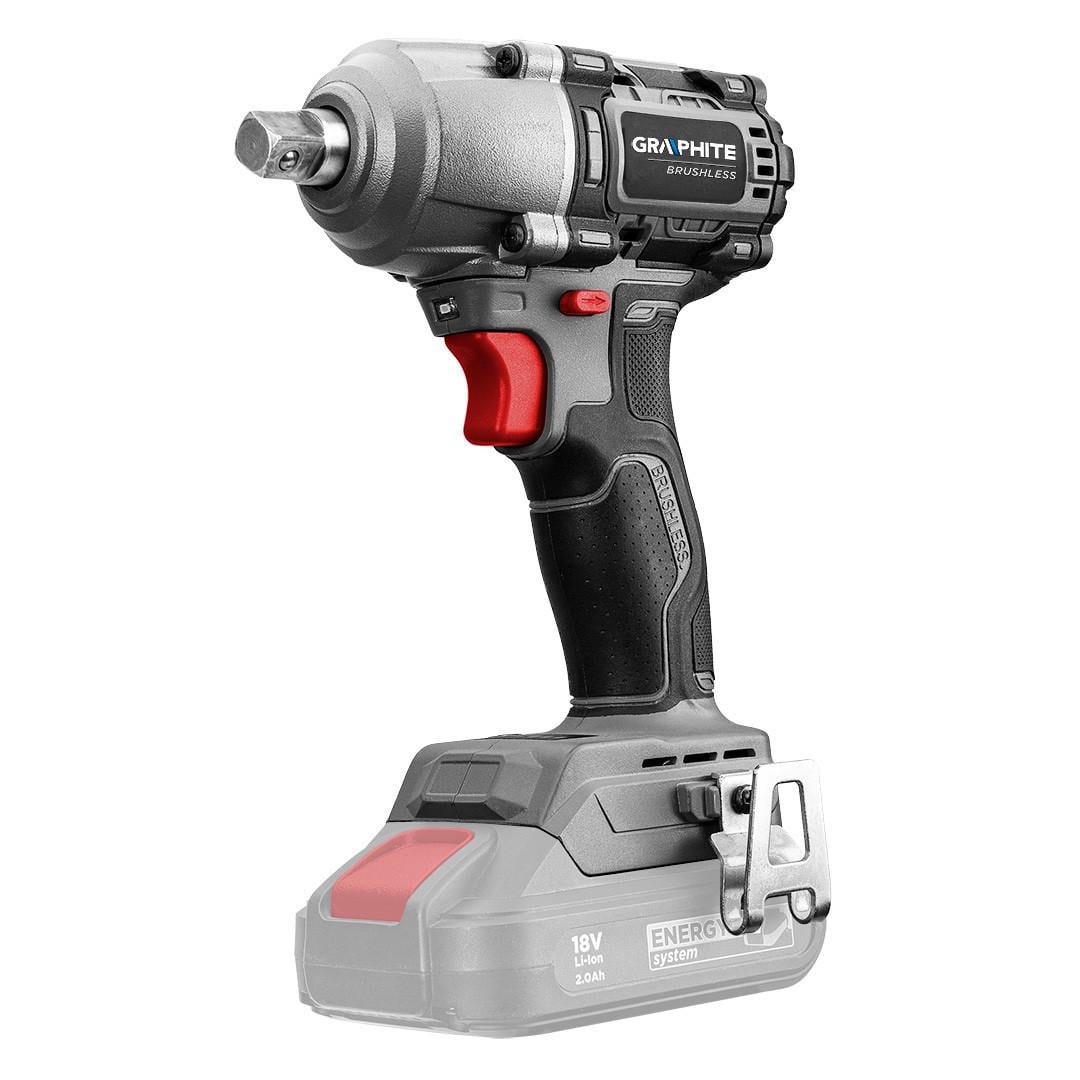 Гайковерт ударный бесщеточный GRAPHITE 58G046 1/2" 450 Нм без аккумулятора (3035888654)