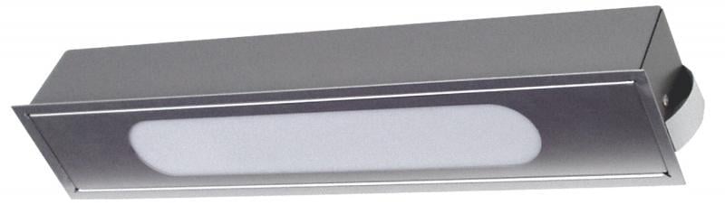Светильник настенный FL-04-04/1x18 ALU в спальню встраиваемый (183070)