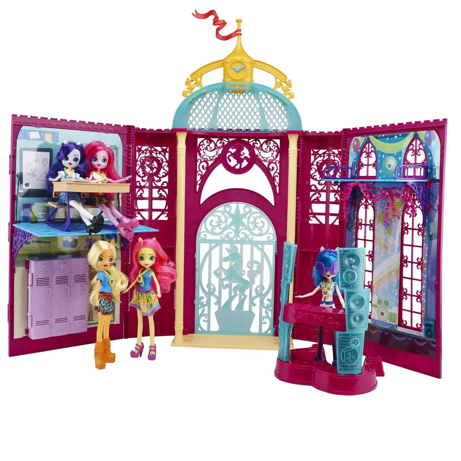 Школа Кантерлот с куклой My Little Pony Equestria Girls Canterlot High Playset (MLP1203) - фото 2