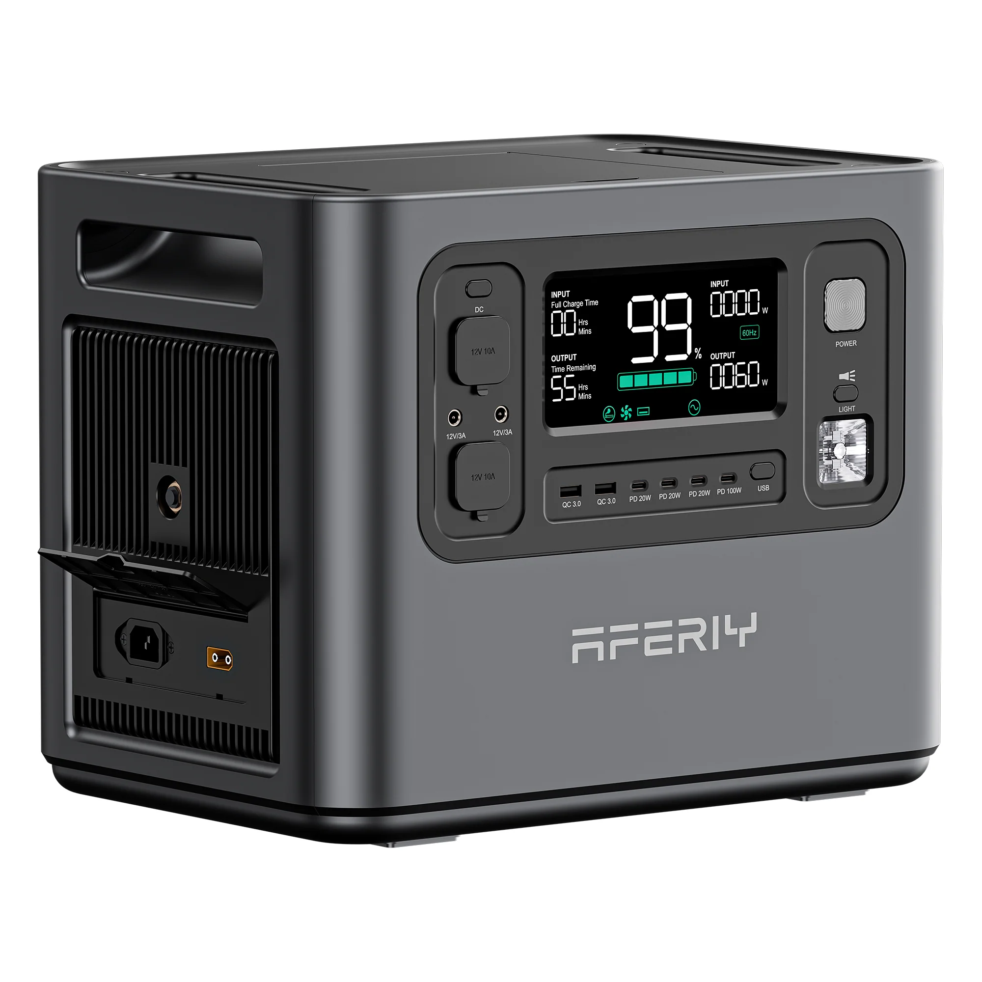 Зарядна станція Aferiy AF-P210 2400W 2048Wh LiFePO4 - фото 3