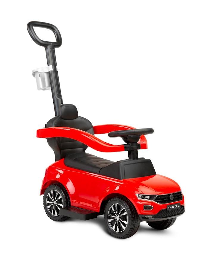 Машинка для катання Caretero Toyz VW T-Roc з батьківською ручкою Red (1568511973)