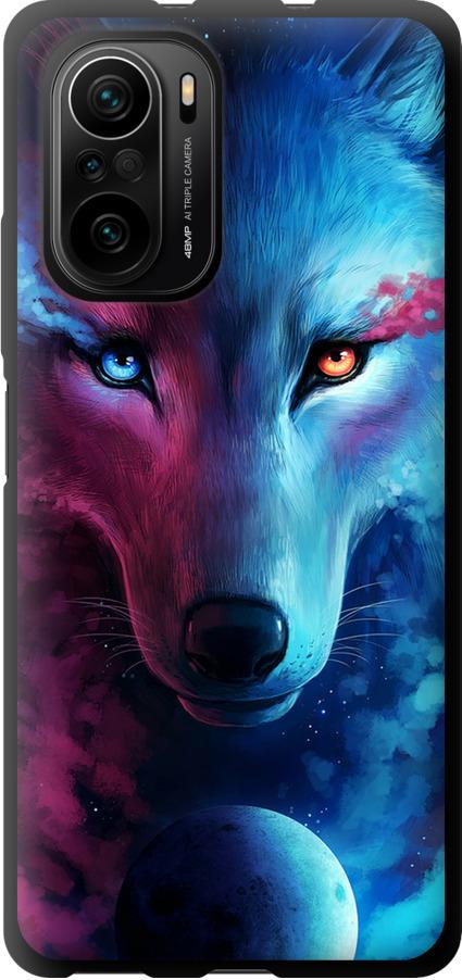 Чохол на Xiaomi Poco F3 Арт-вовк (3999b-2280-42517)